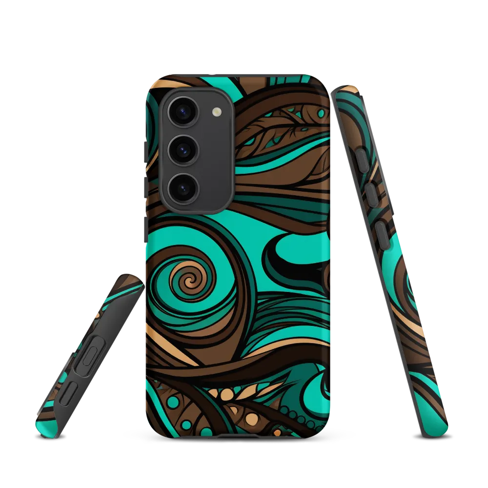 Fluctuating Currents | Phone Case |  S23 | Tough Case | Matte