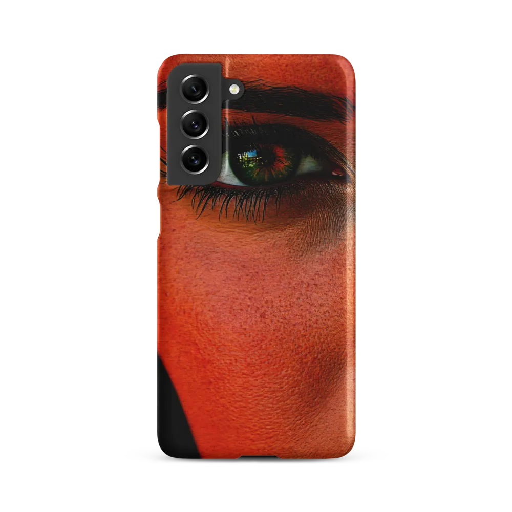 Gaze of Intensity | Phone Case |  S21 FE | Snap Case | Matte