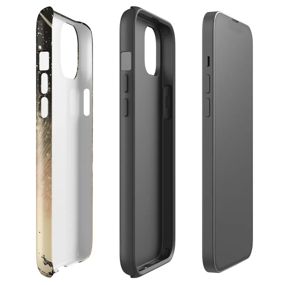 Journey Through the Cosmos | Phone Case |  14 Plus | Tough Case | Glossy