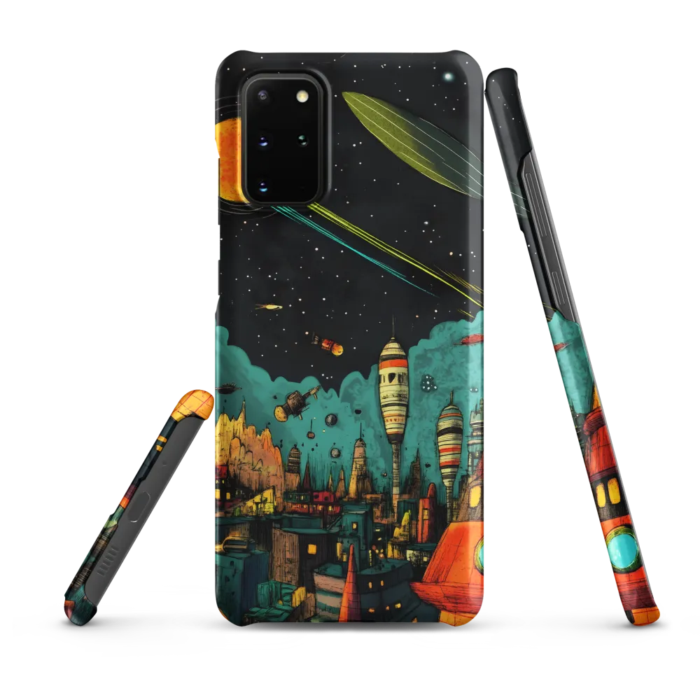 Galactic Cityscape: A Journey Through Imagination