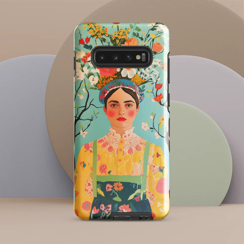 Blooming Portrait of Nature | Phone Case |  S10 Plus | Tough Case | Glossy