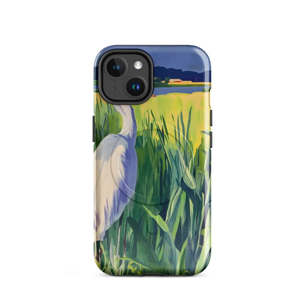 Graceful Presence: The Heron in the Meadow