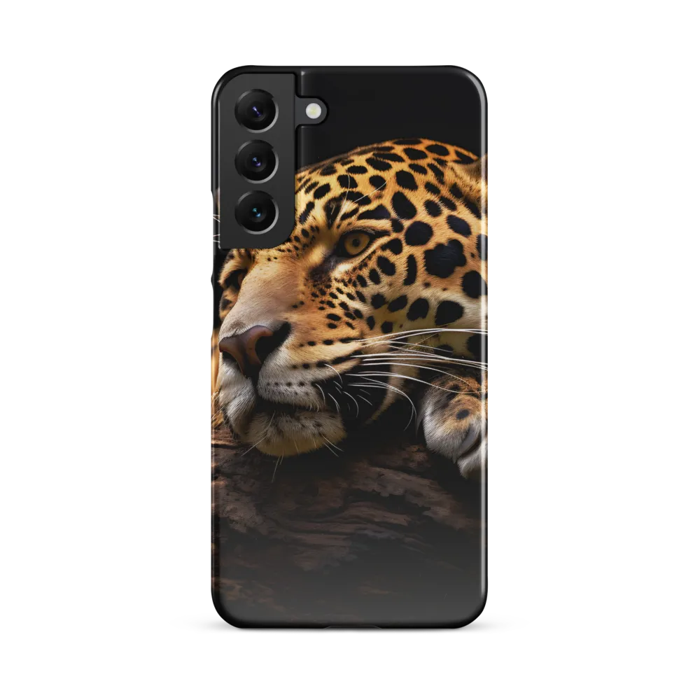 Tranquil Majesty: The Resting Leopard