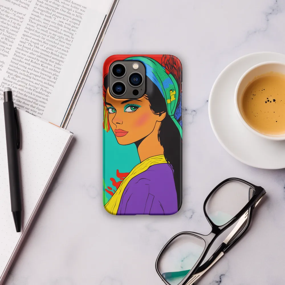 Vibrant Elegance | Phone Case |  14 Pro Max | Snap Case | Matte