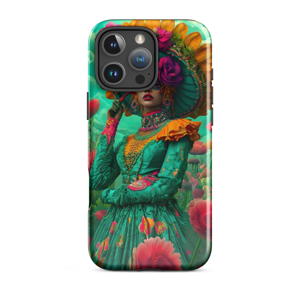The Blooming Spectacle | Phone Case |  16 Pro Max | Tough Case | Glossy