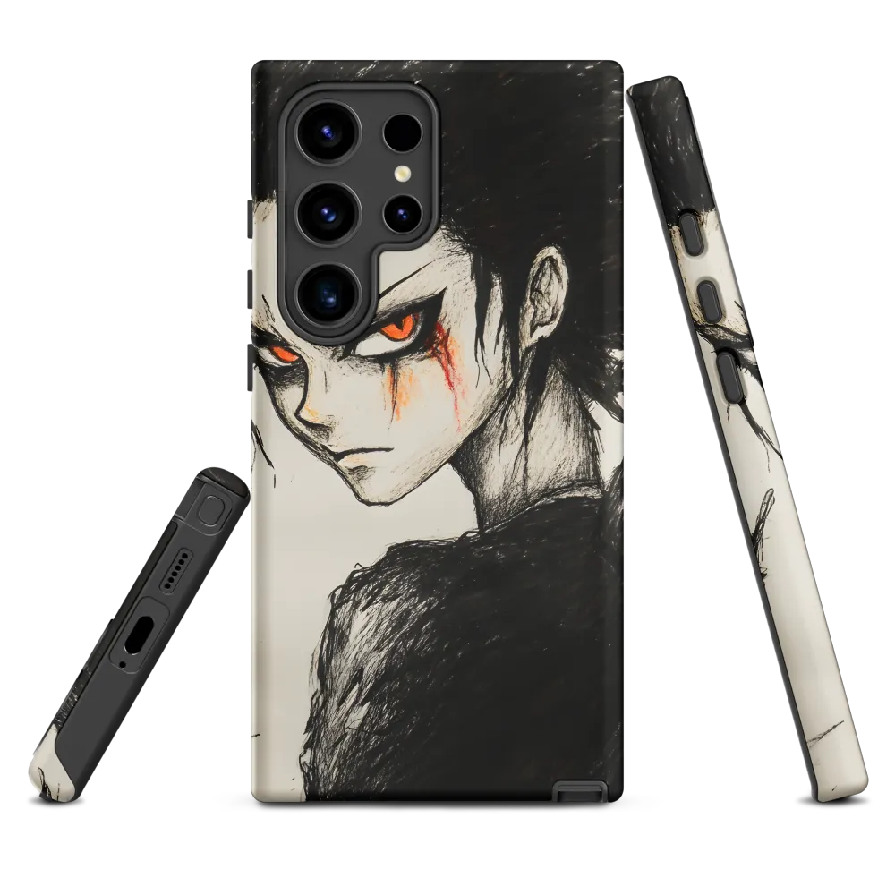 Fiery Defiance | Phone Case |  S24 Ultra | Tough Case | Matte