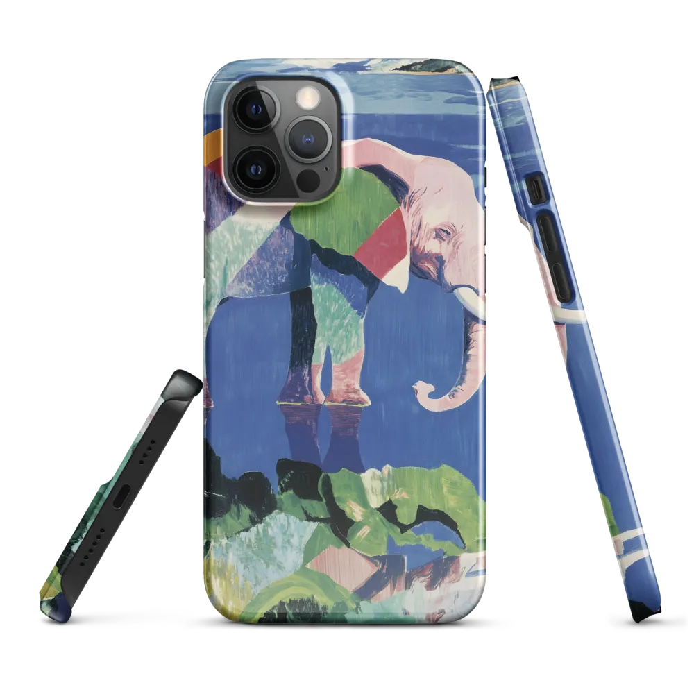 Serenity in Color: The Elephants of Reflection