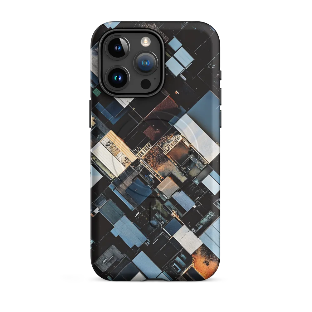 Urban Mosaic from Above | Phone Case |  15 Pro Max | MagSafe® Tough Case | Matte