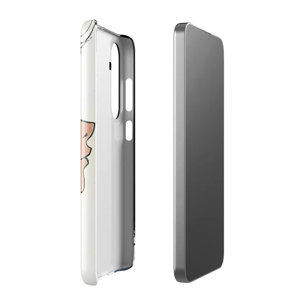 Whispers of Contemplation | Phone Case |  S24 Plus | Snap Case | Glossy