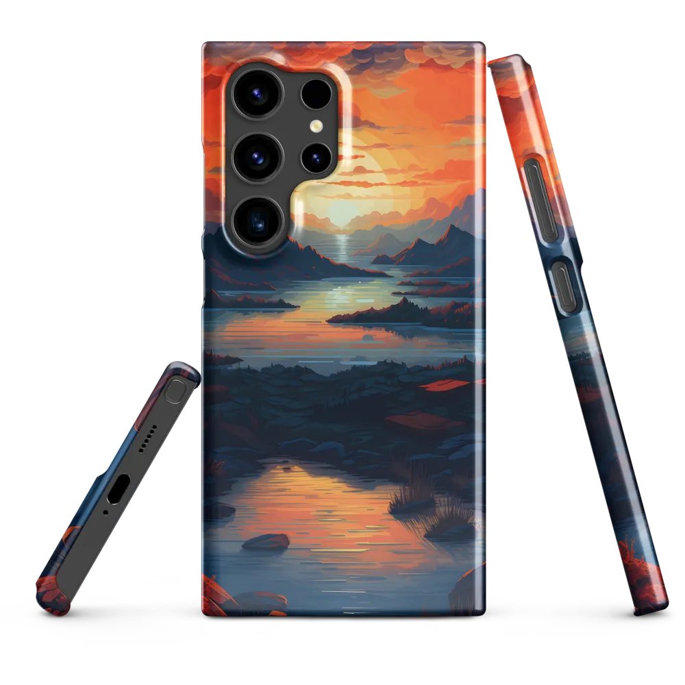Ethereal Evening: A Digital Dusk