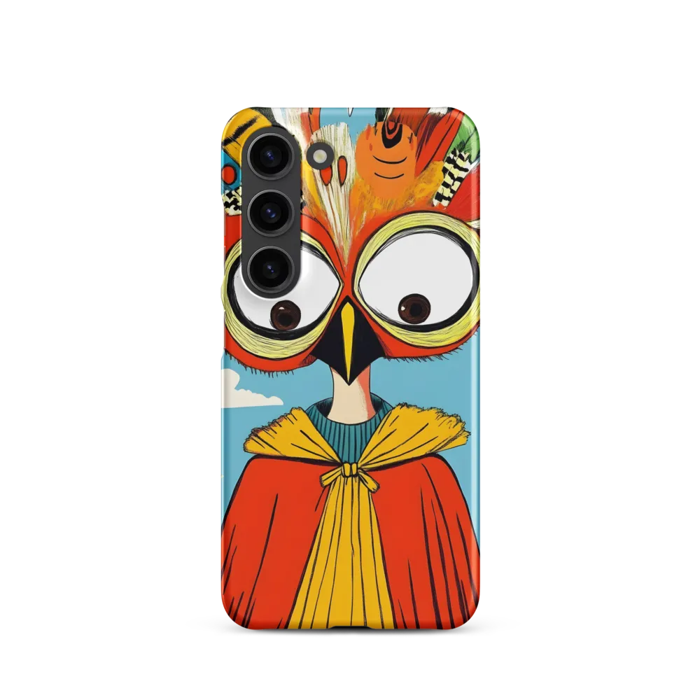 A Whimsical Encounter: The Owl-Human Fusion