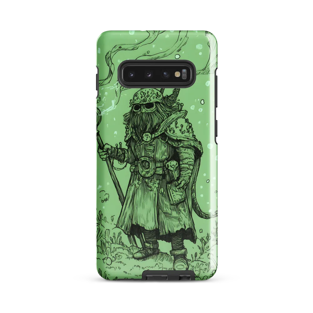 The Enigmatic Wizard | Phone Case |  S10 Plus | Tough Case | Glossy