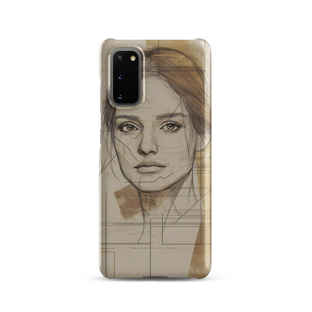 Geometric Elegance: A Modern Portrait