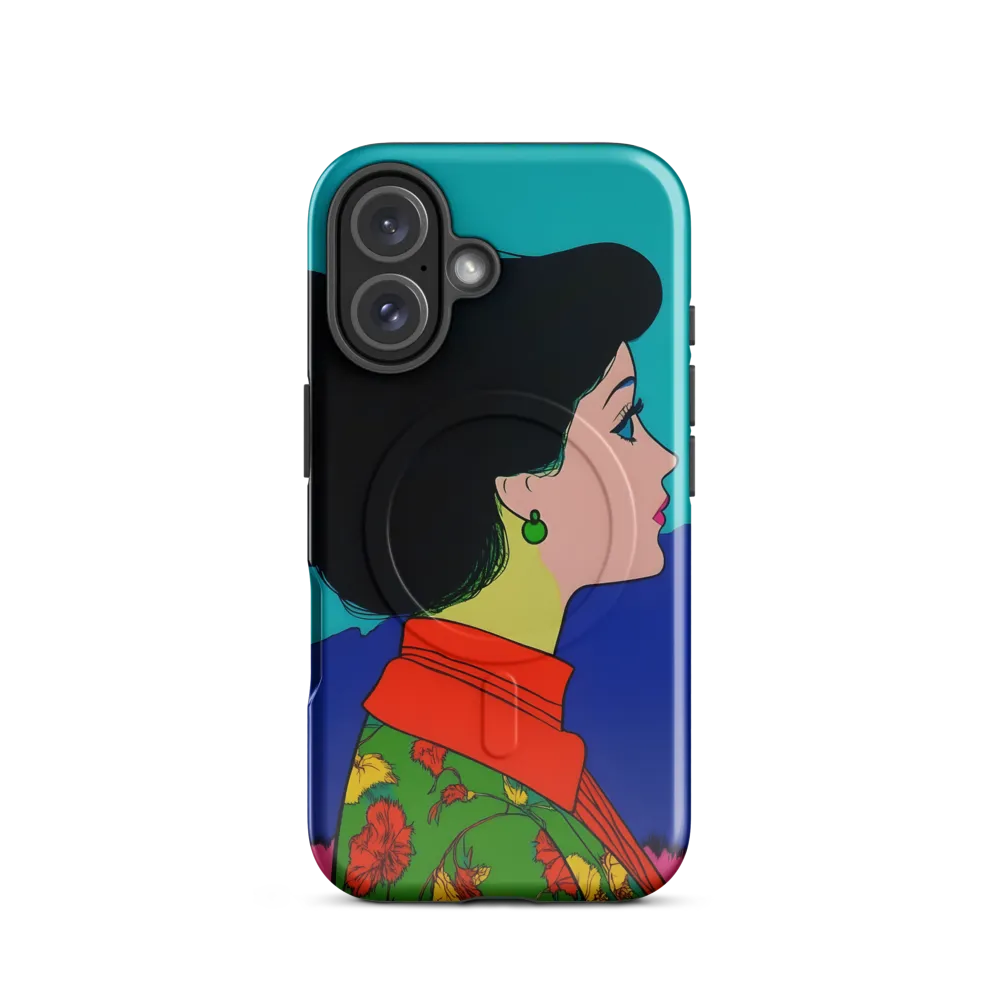 Whispers of Color: A Pop Art Portrait