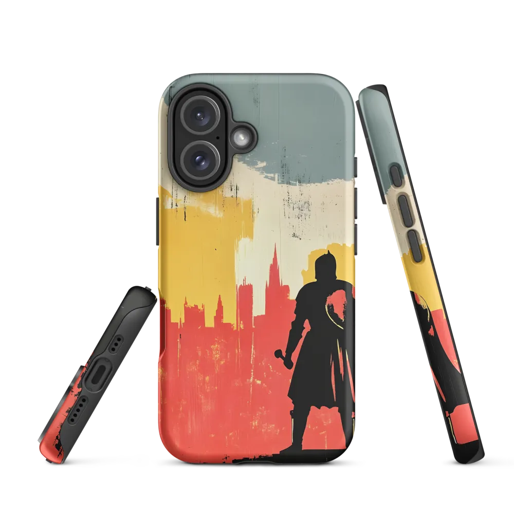 Hero in the Urban Dawn | Phone Case |  16 | Tough Case | Matte