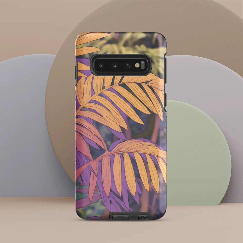 Harmonious Leaves in Digital Twilight