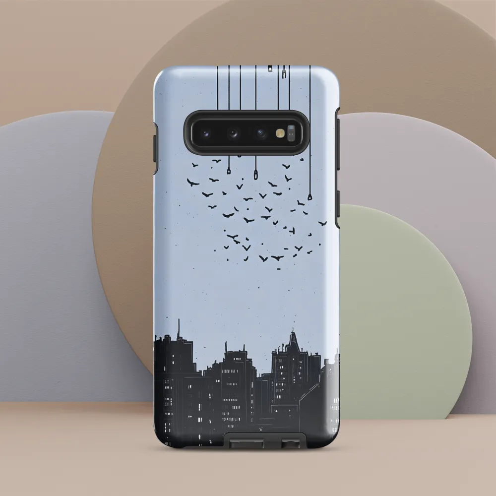 Elevated Serenity: A Minimalist Cityscape