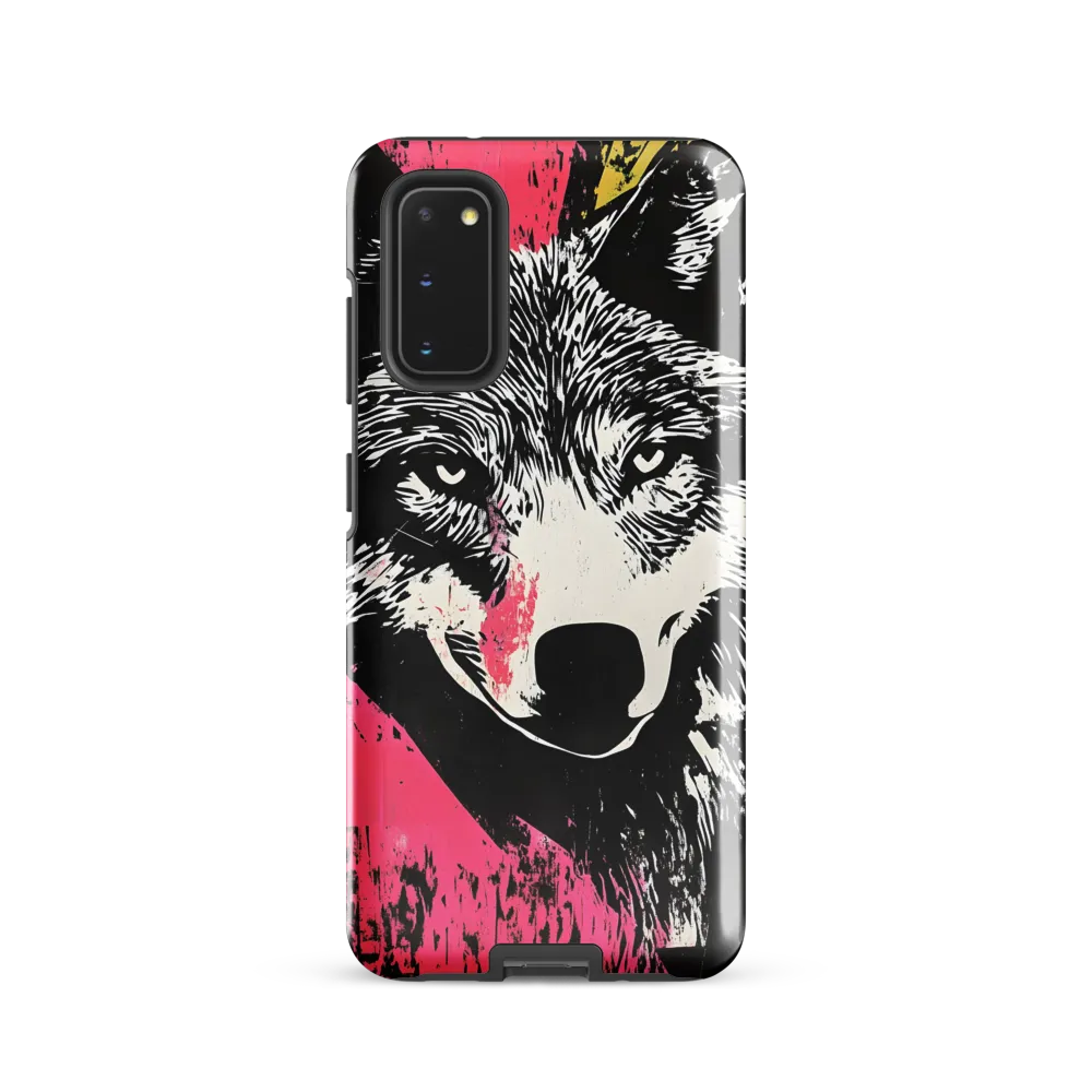 Intense Gaze of the Wolf