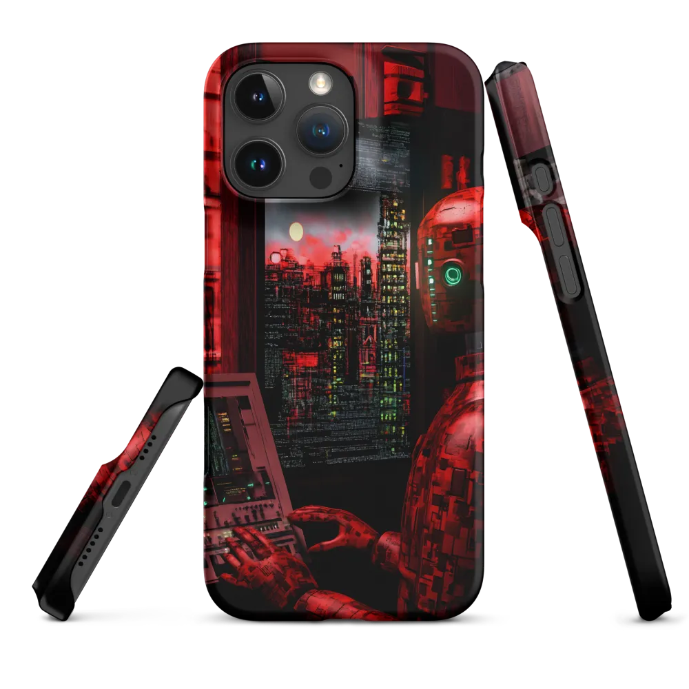 Crimson Sentinel at the Control Window