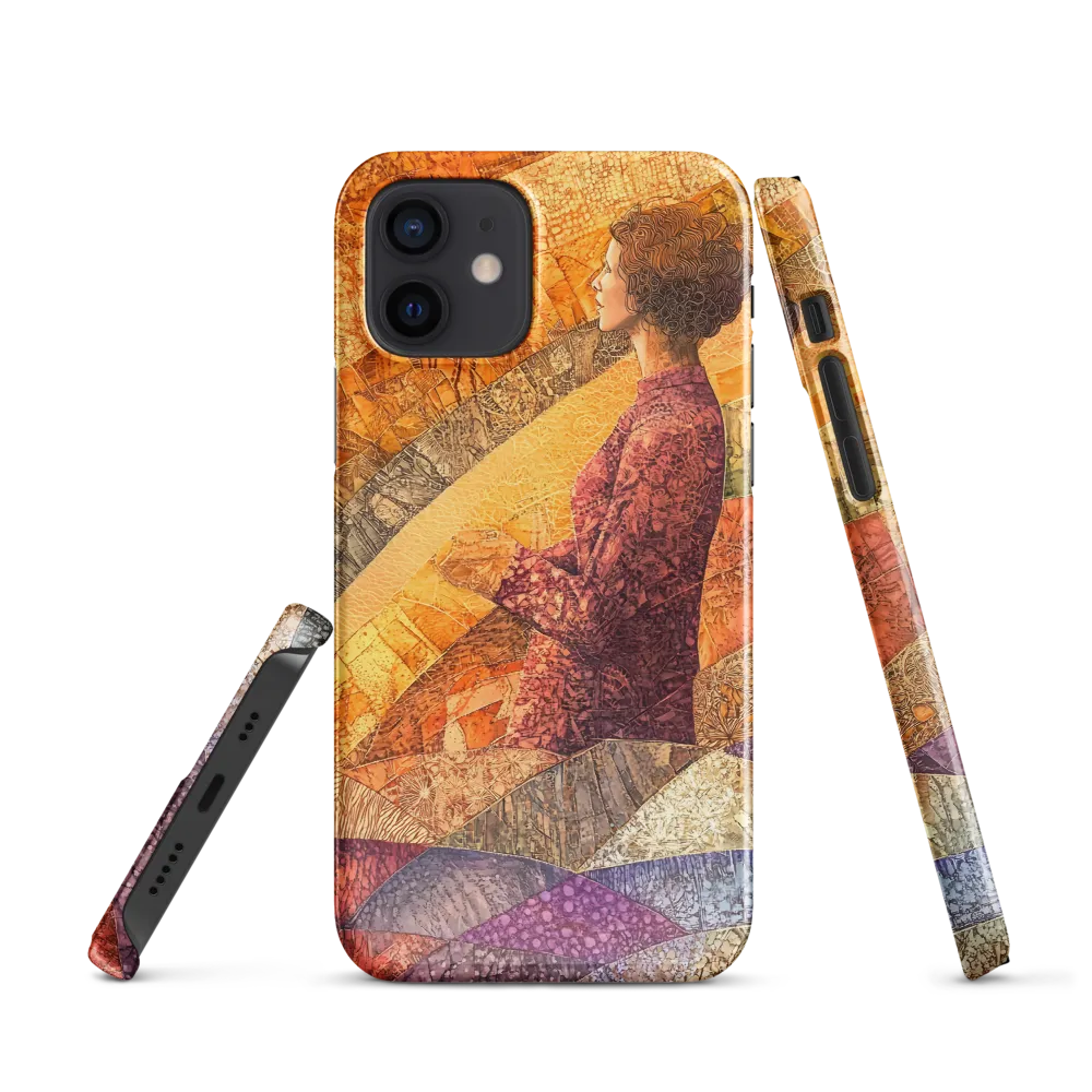 Whispers of Contemplation | Phone Case |  12 | Snap Case | Glossy