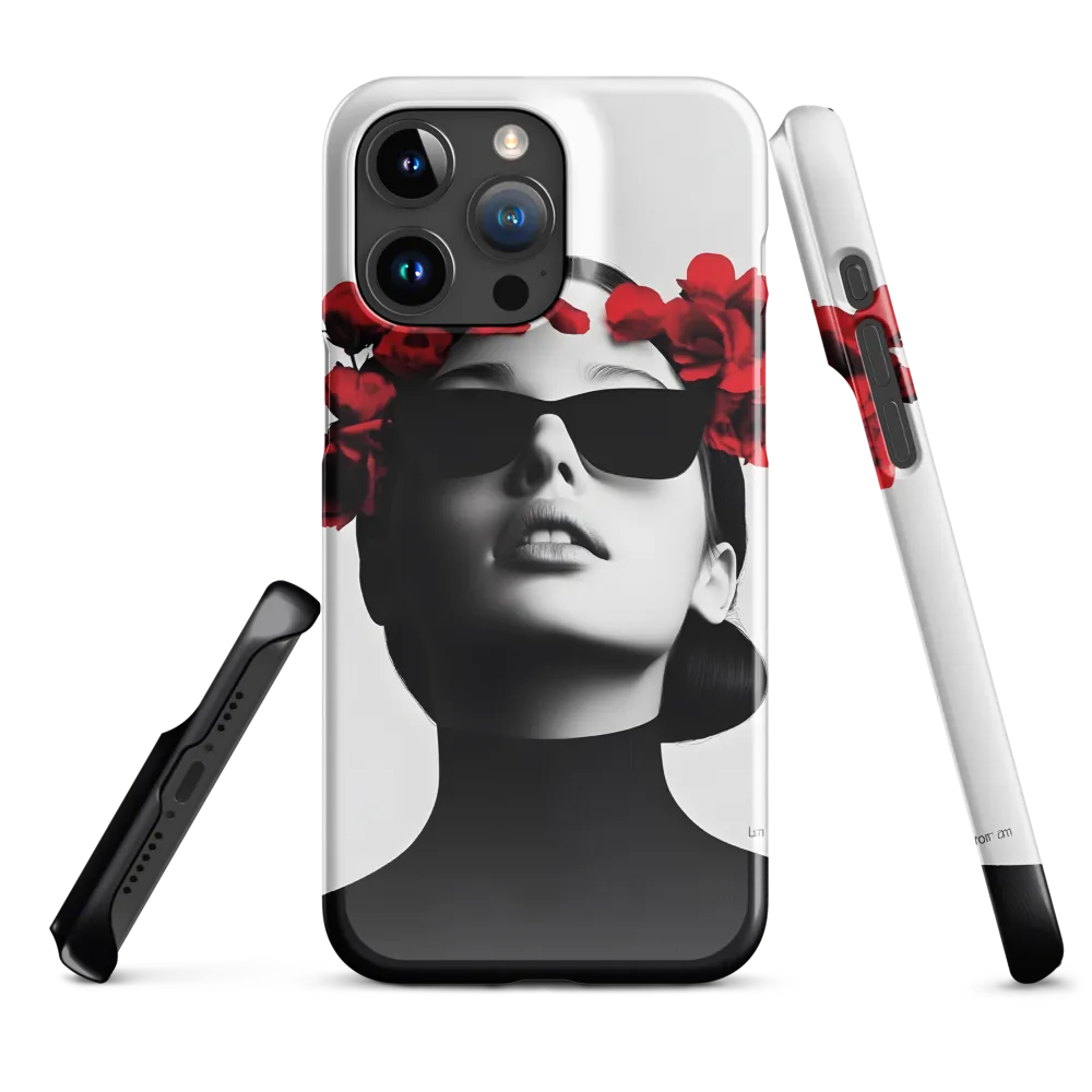 Blooming Elegance | Phone Case |  15 Pro Max | Snap Case | Glossy