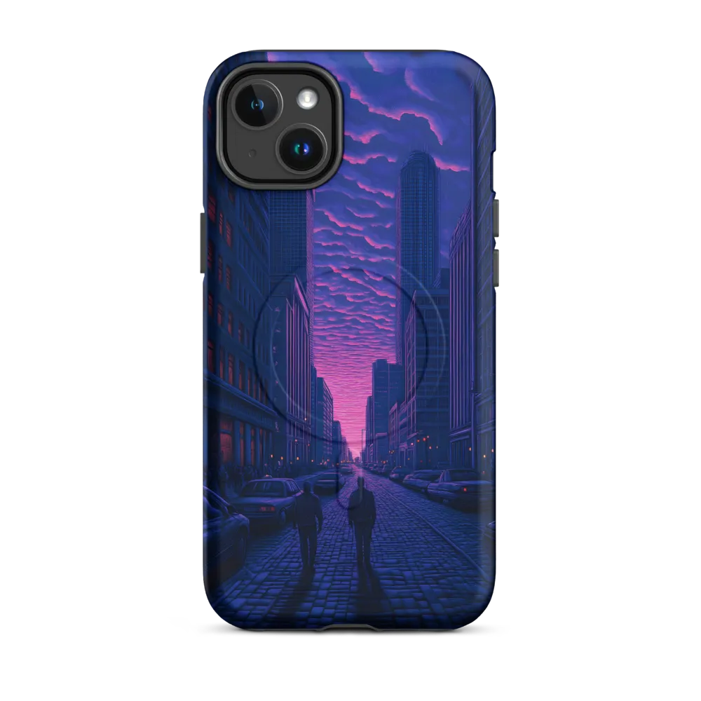 Urban Serenity at Dusk | Phone Case |  14 Plus | MagSafe® Tough Case | Matte