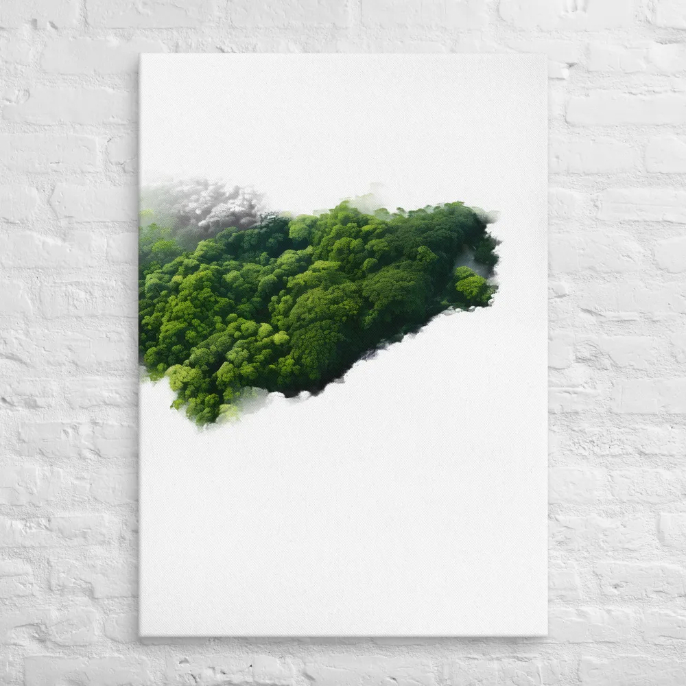 Emerald Canopy | Canvas | 28″×40″