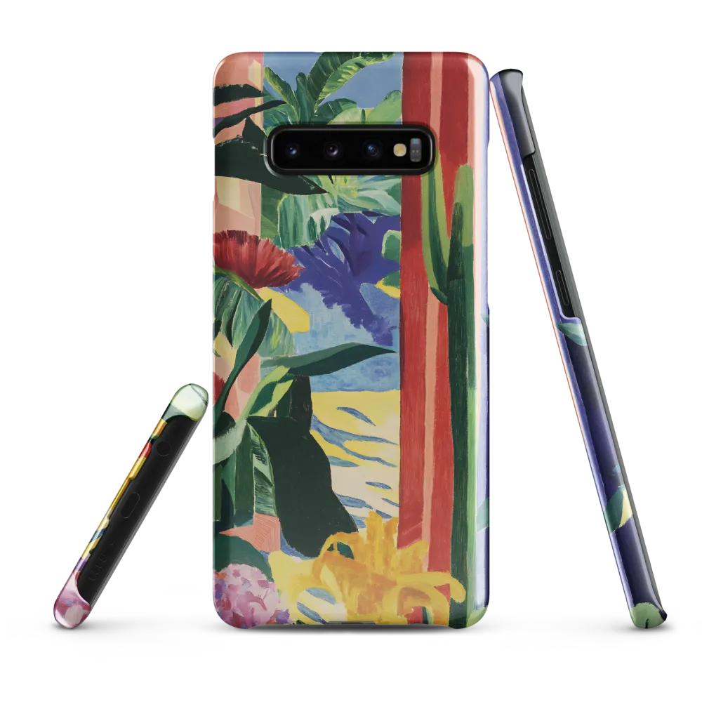 Lush Botanical Reverie | Phone Case |  S10 Plus | Snap Case | Glossy