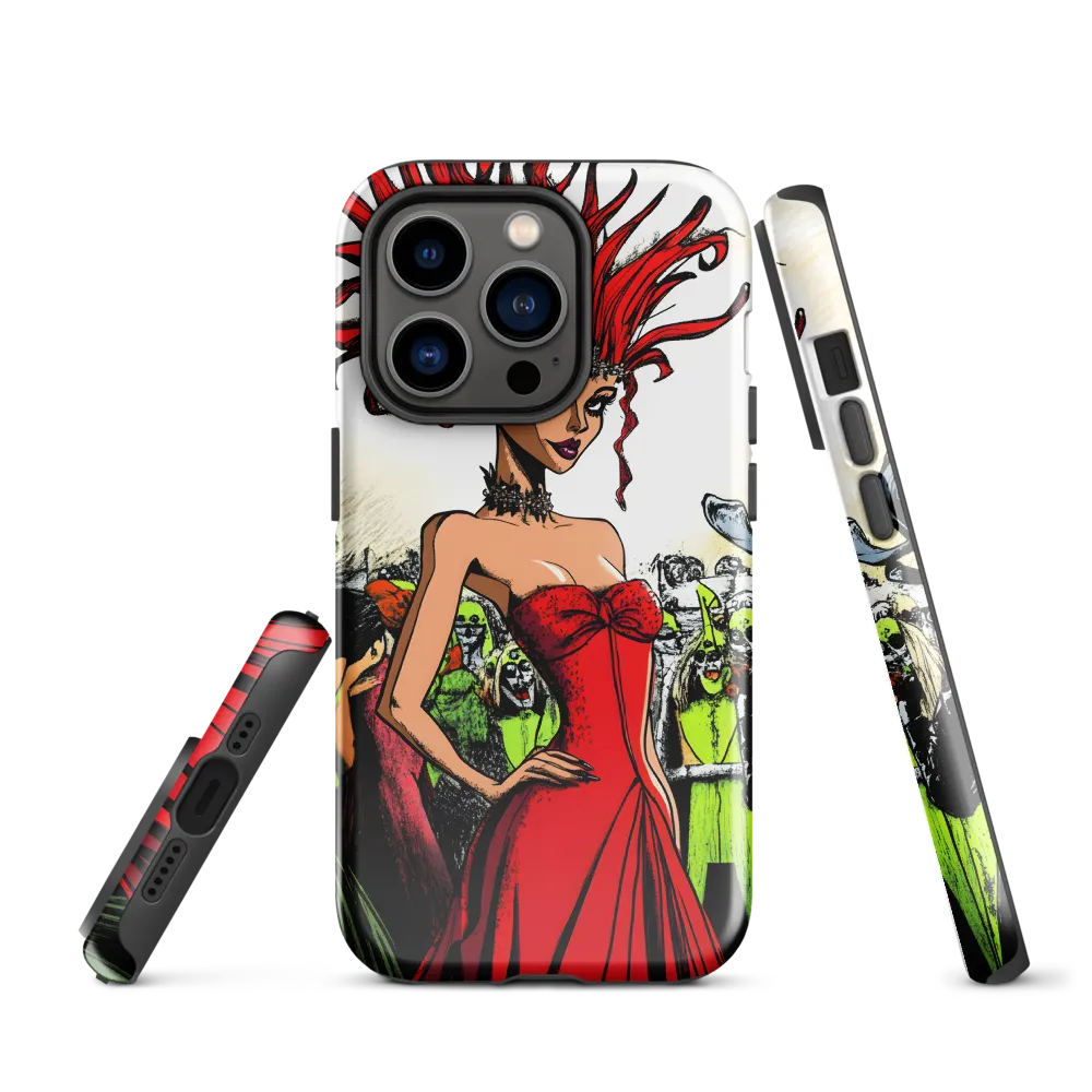 Fiery Elegance: A Fashion Statement
