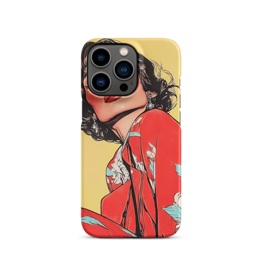 Striking Elegance in Pop Art | Phone Case |  13 Pro | Snap Case | Matte