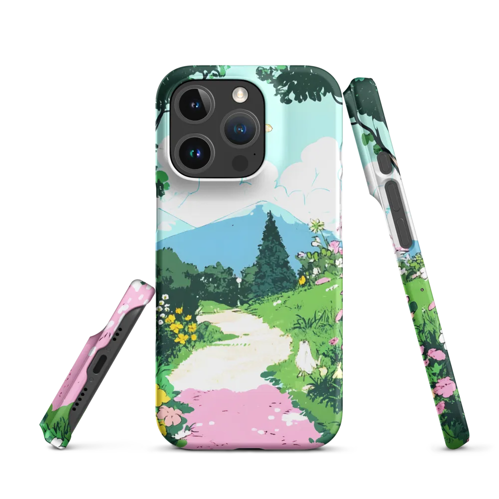 A Serene Journey Through Nature | Phone Case |  16 Pro | Snap Case | Matte