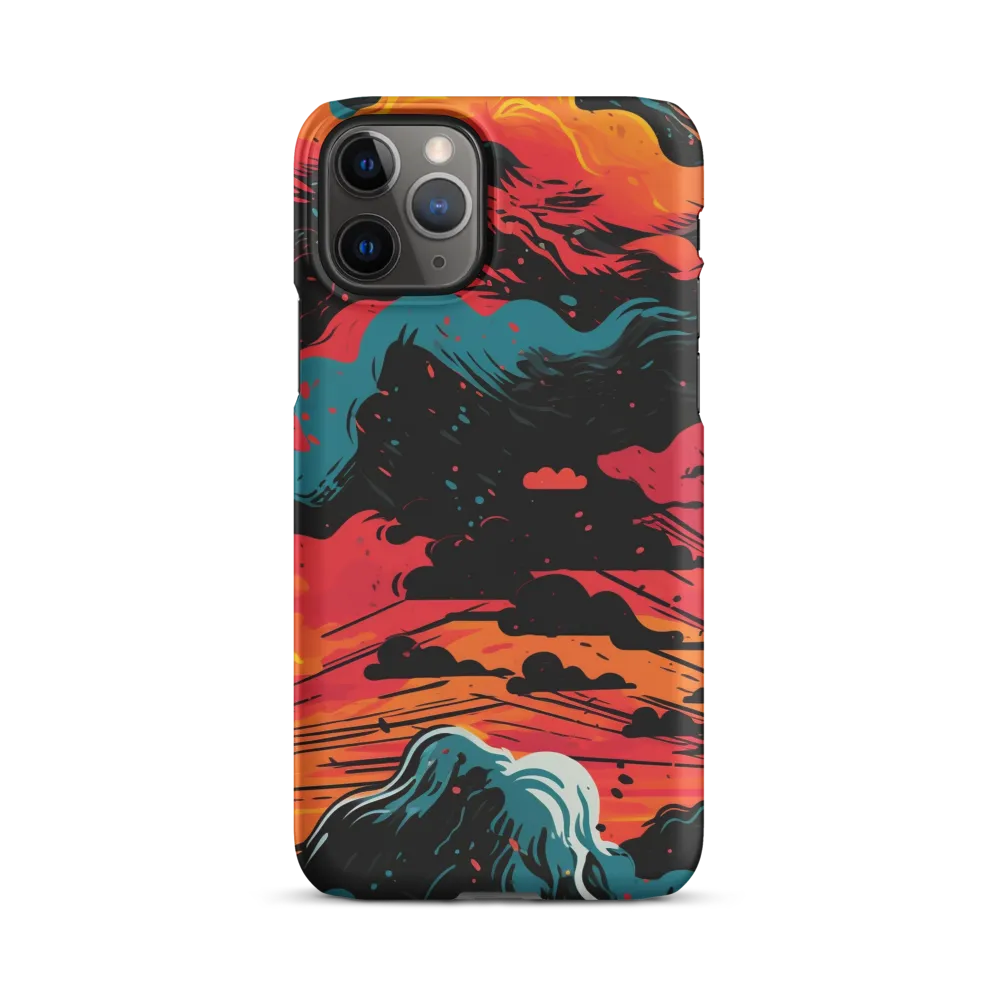 Ethereal Twilight: A Dramatic Landscape in Motion
