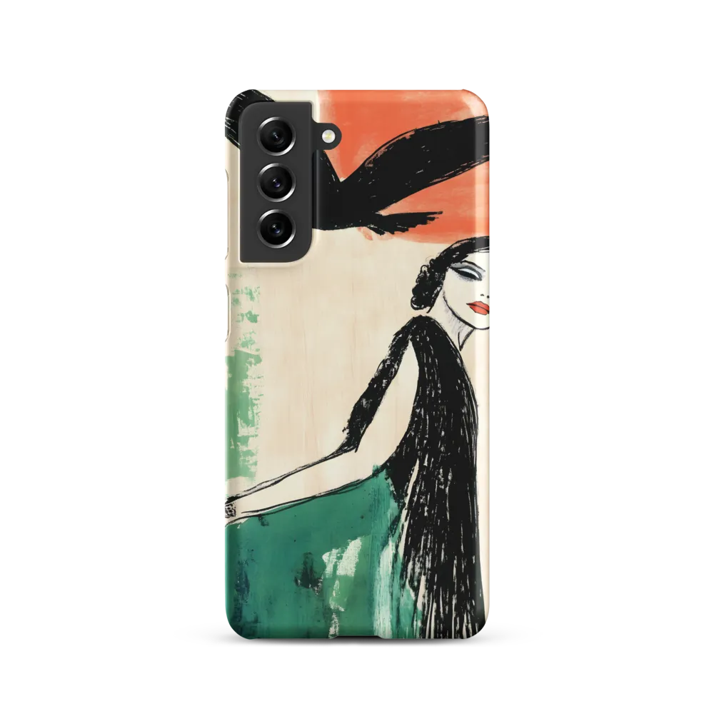 Elegance in Flight | Phone Case |  S21 | Snap Case | Matte