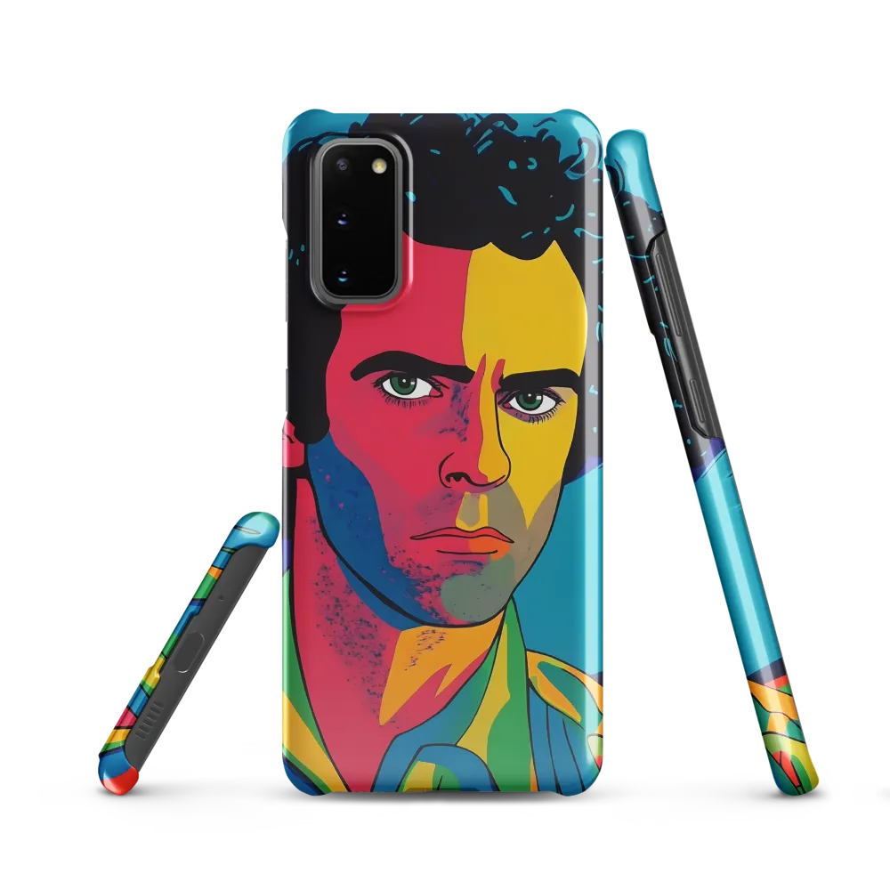 Electric Visage: A Portrait of Vibrance