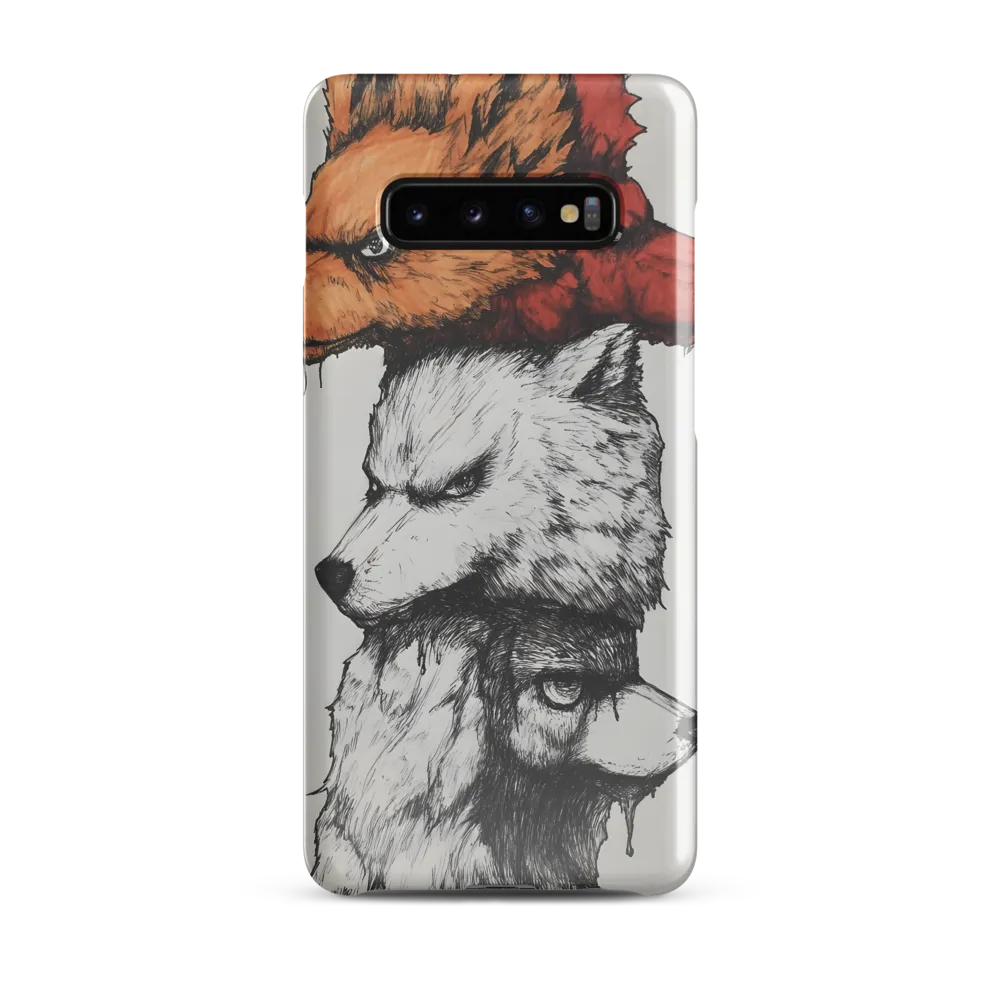 Fierce Canine Assembly | Phone Case |  S10 Plus | Snap Case | Glossy