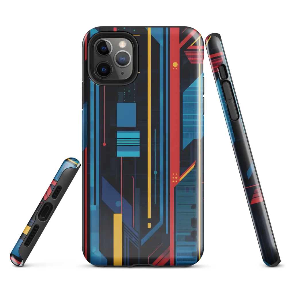 Symphony of Lines | Phone Case |  11 Pro Max | Tough Case | Glossy