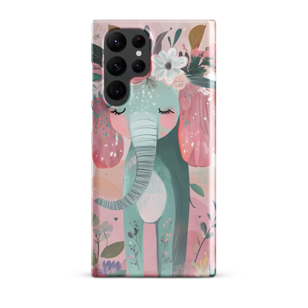 Whimsical Elephant in Bloom