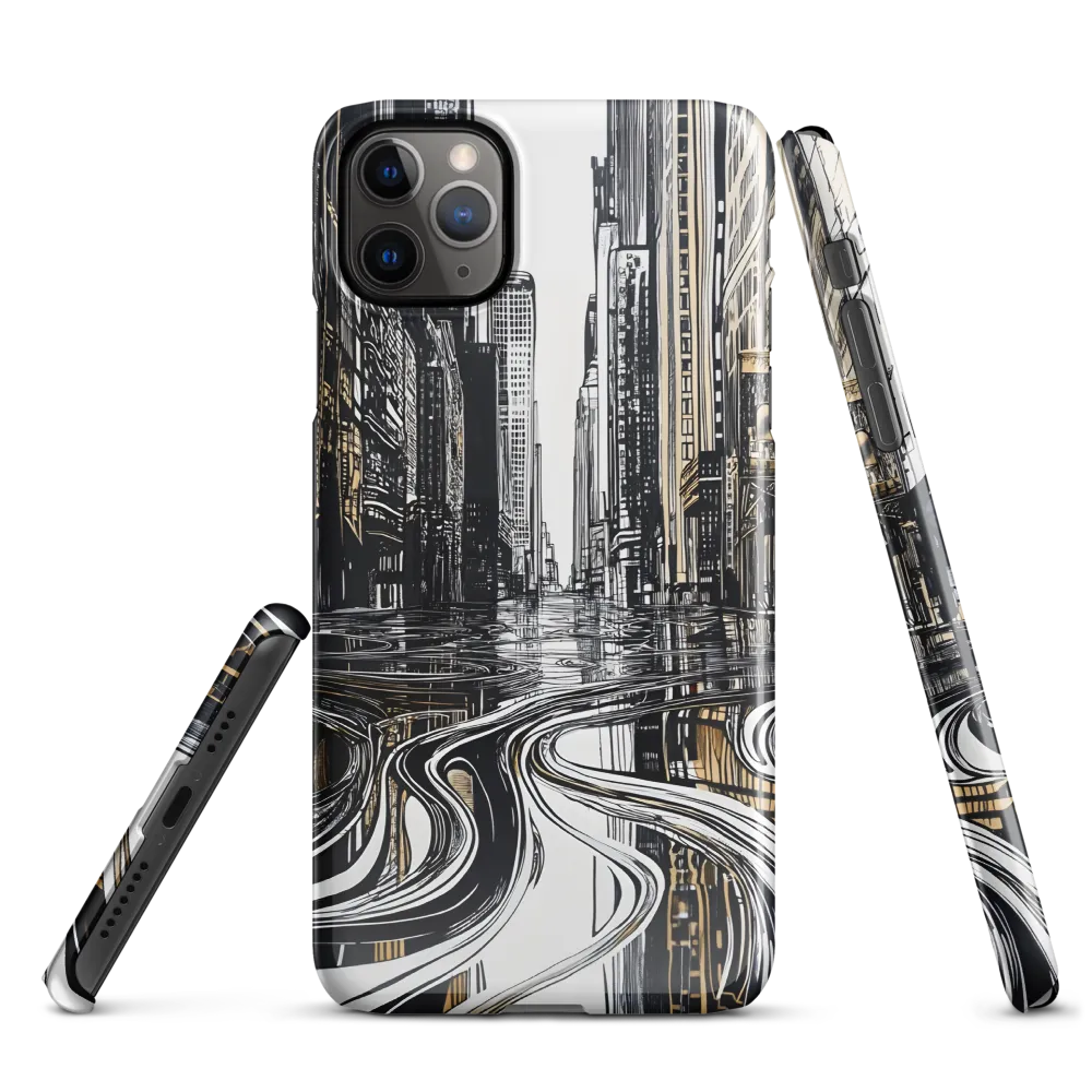 Urban Serenity: Reflections of Isolation | Phone Case |  11 Pro Max | Snap Case | Glossy