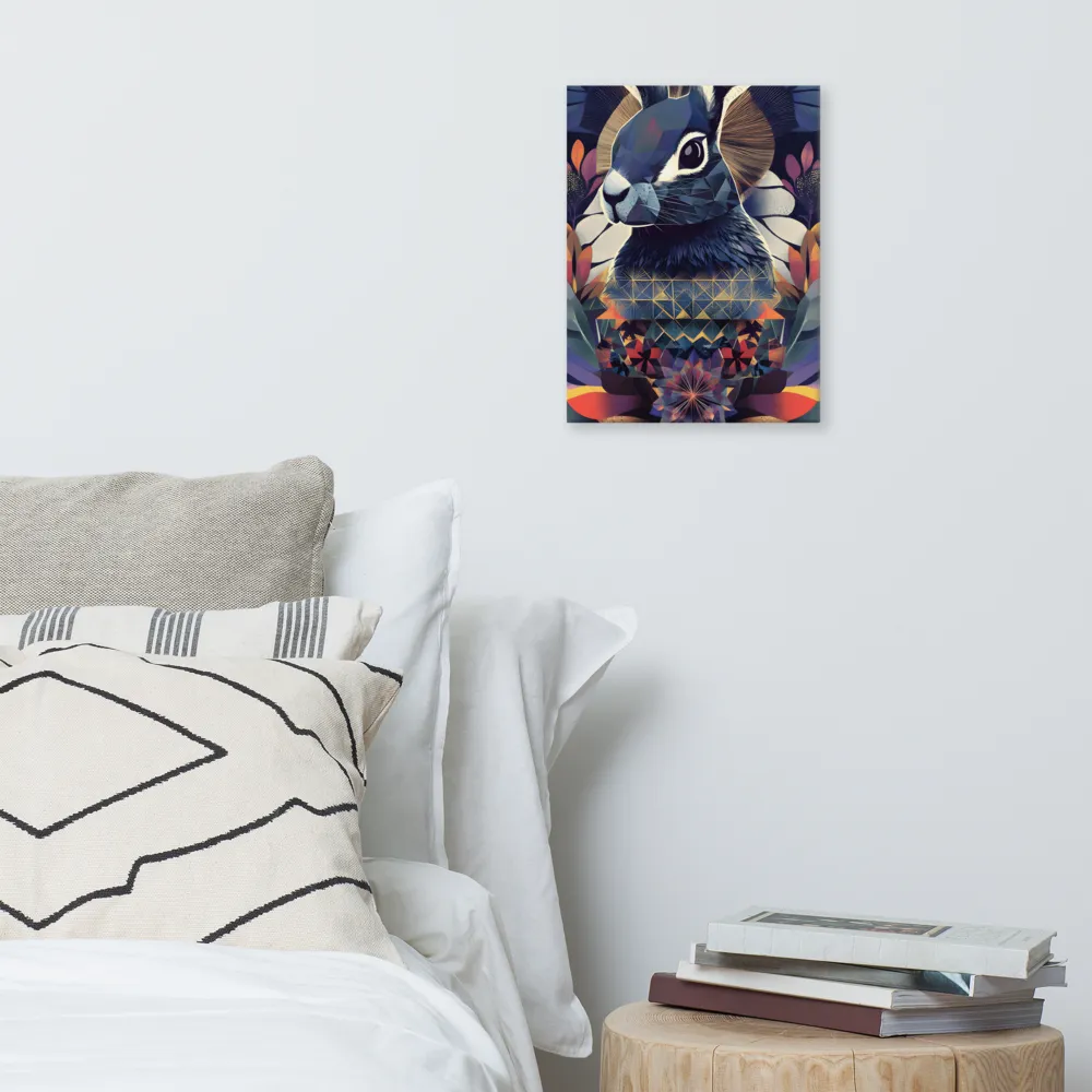Ethereal Bunny: A Geometric Wonderland