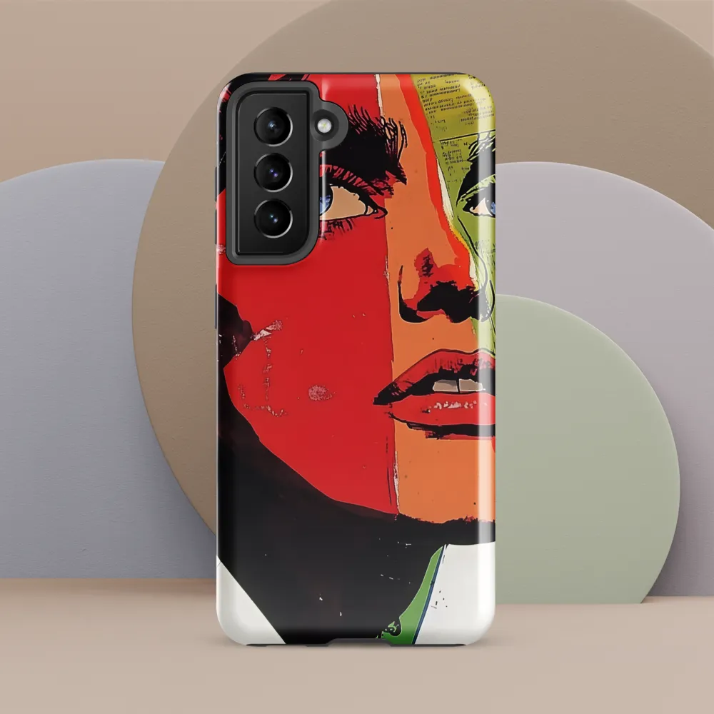 Vibrant Expressions: A Pop Art Portrait