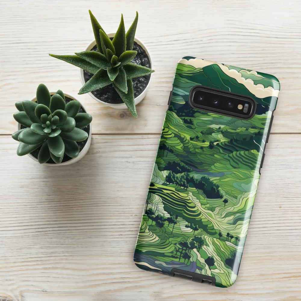 Harmony of the Lush Landscape | Phone Case |  S10 Plus | Tough Case | Glossy