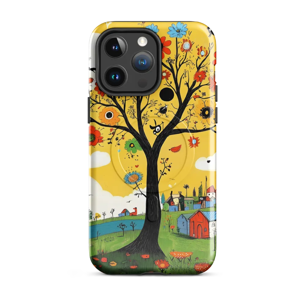 Whimsical Blooms of Life | Phone Case |  14 Pro Max | MagSafe® Tough Case | Glossy