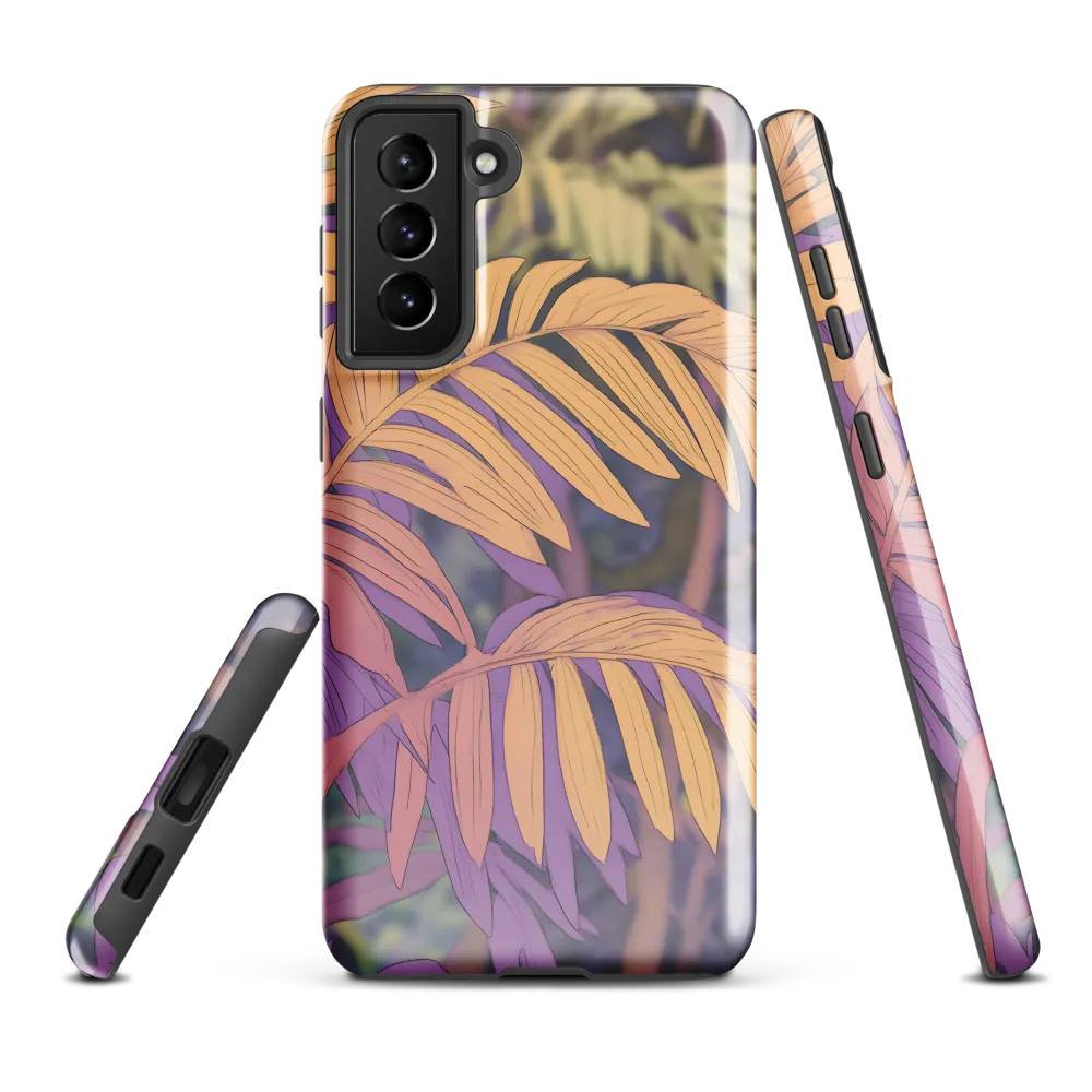Harmonious Leaves in Digital Twilight