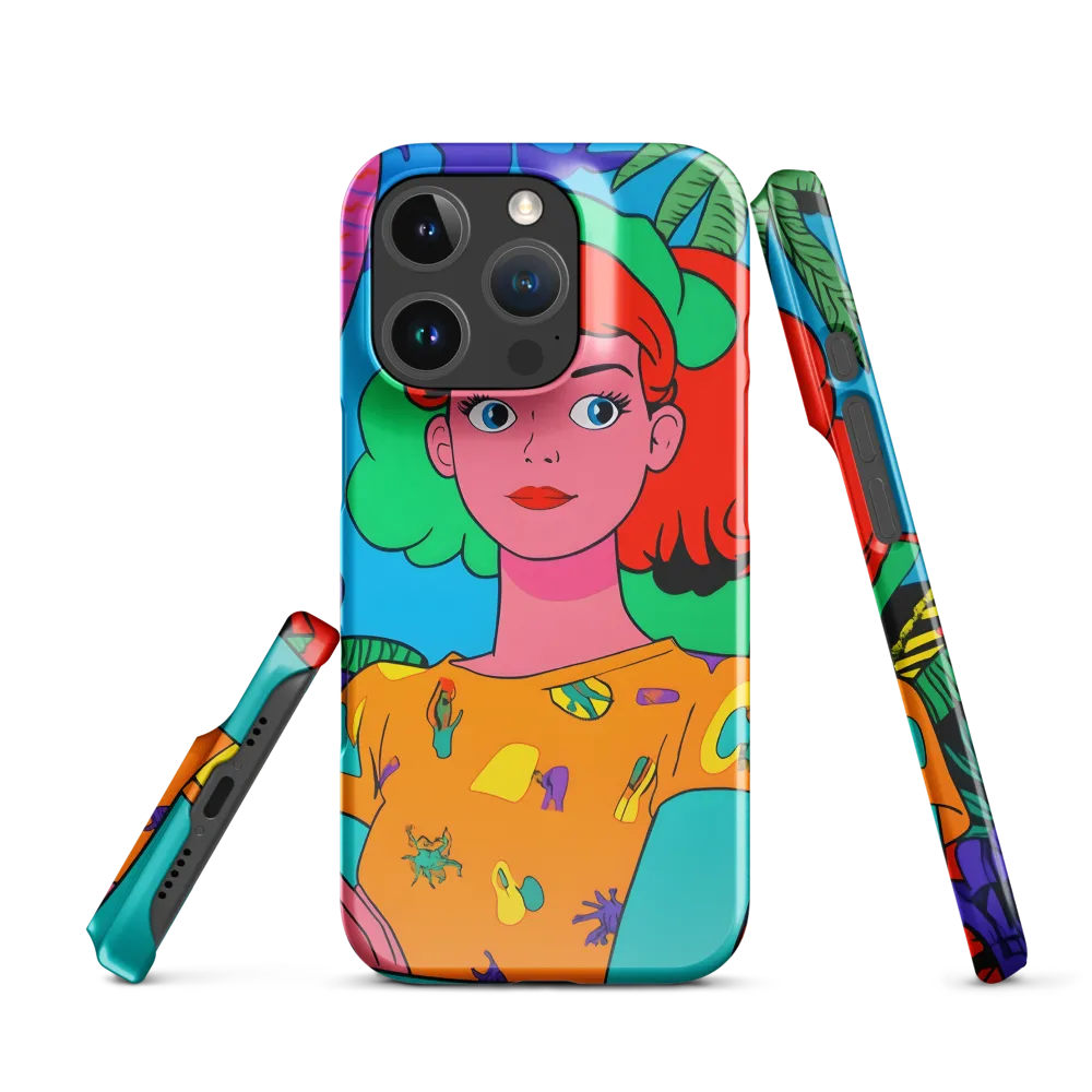 Tropical Vibes: A Playful Portrait