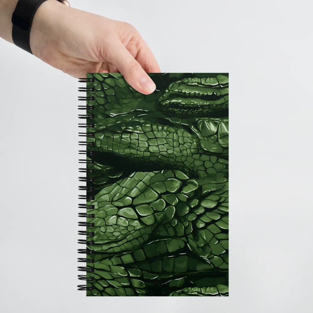 Serpentine Harmony | Spiral Notebook