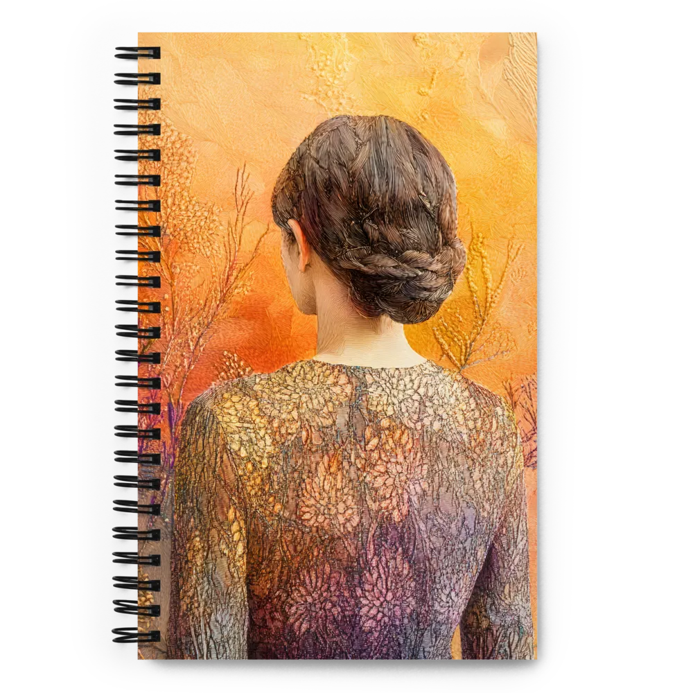 Harmony of Texture and Color | Spiral Notebook