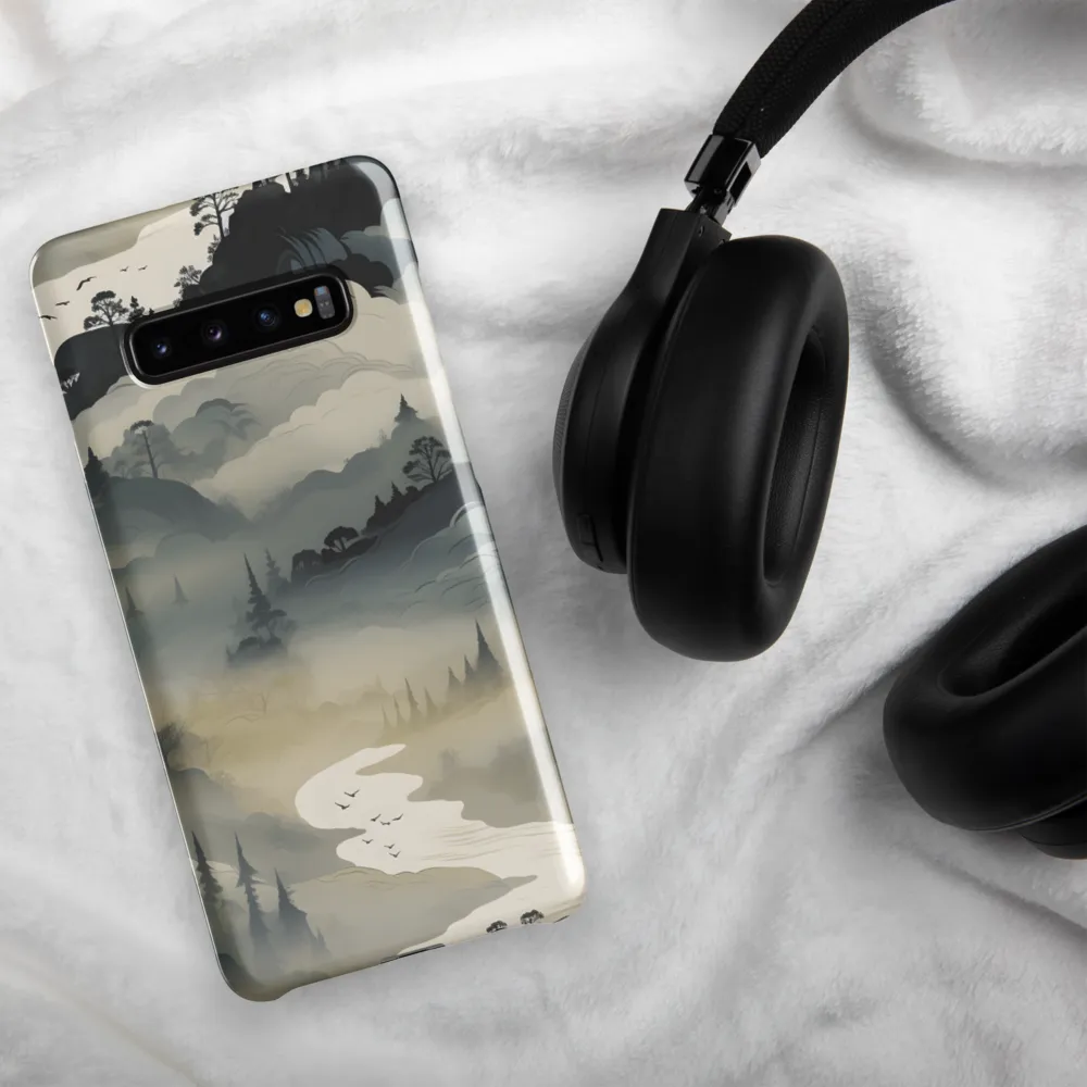 Whispers of the Misty Landscape | Phone Case |  S10 Plus | Snap Case | Glossy