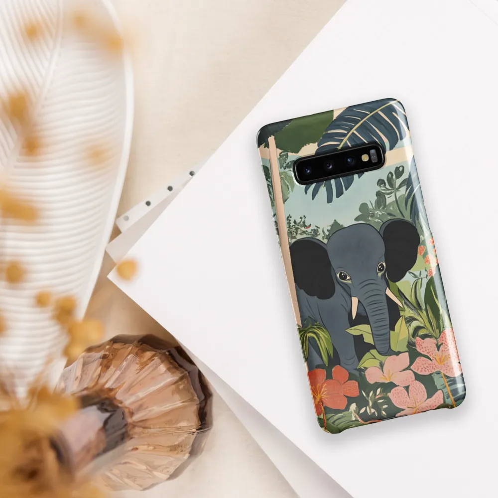 Jungle Guardian: An Elephant's Sanctuary | Phone Case |  S10 Plus | Snap Case | Glossy