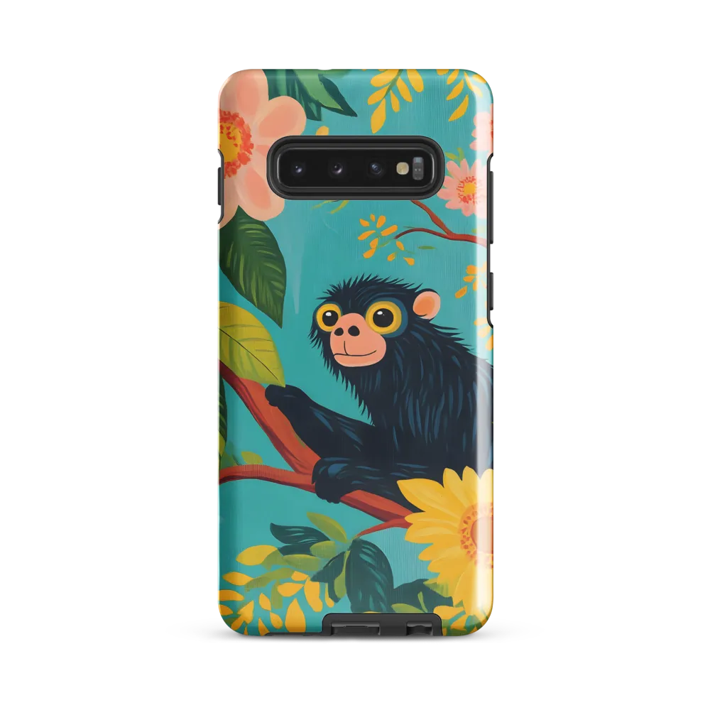 Joyful Encounter in a Floral Paradise | Phone Case |  S10 Plus | Tough Case | Glossy