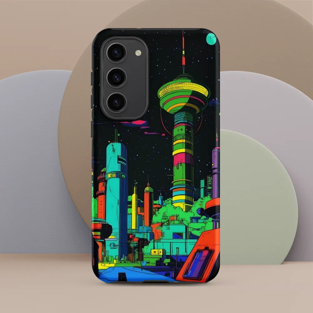 Neon Dreams: A Futuristic Cityscape
